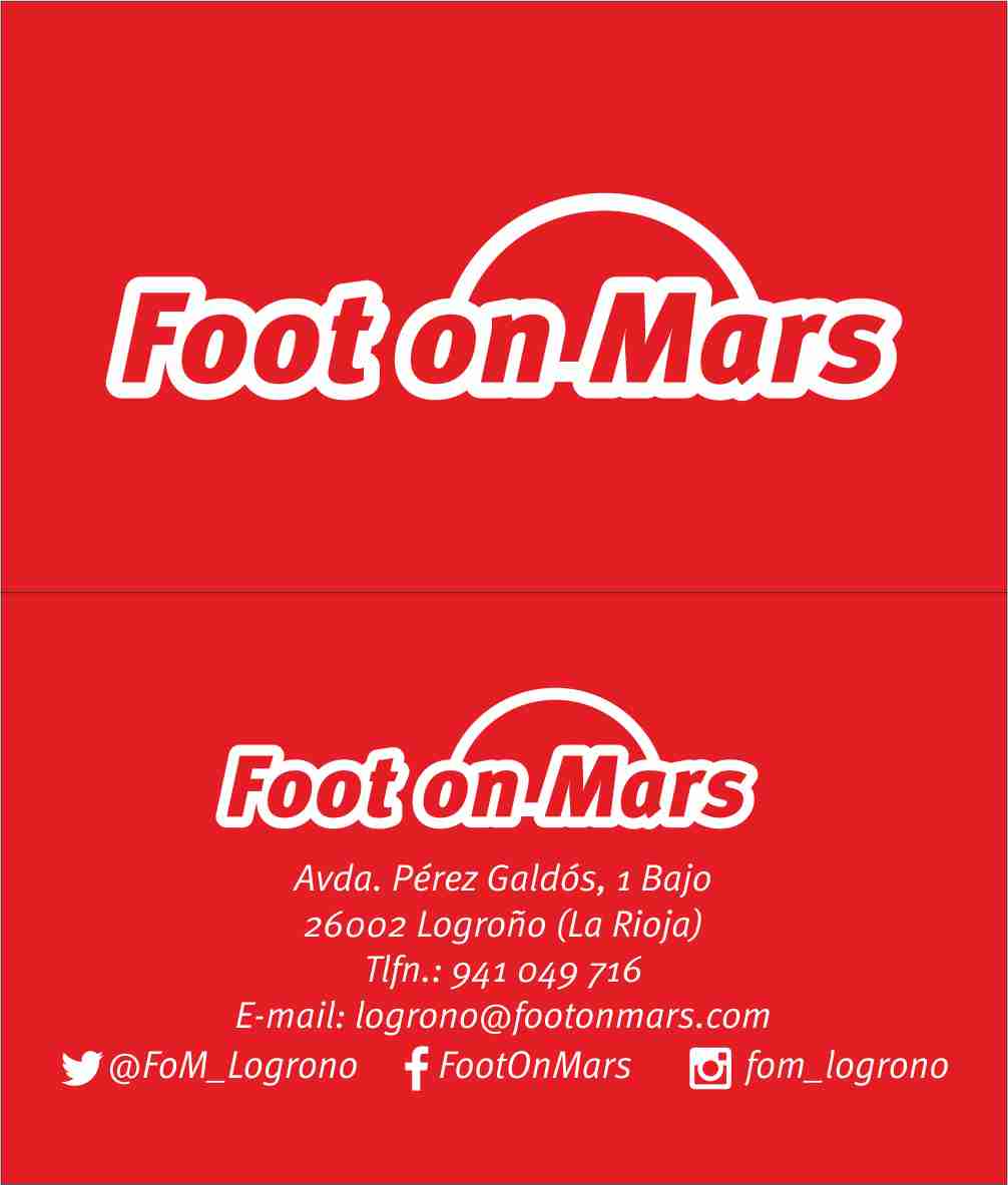 FOOT ON MARS