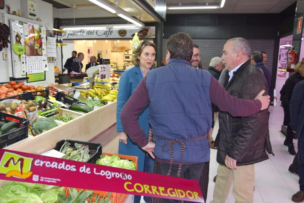 foto inauguracion mercado Corregidor