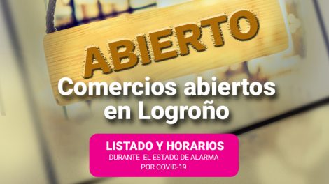 Comercios abiertos en Logroño