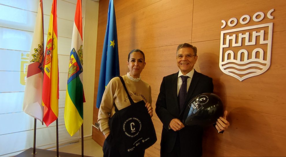 Esmeralda Campos_concejala Comercio y Florencio Nicolás_DG Cámara